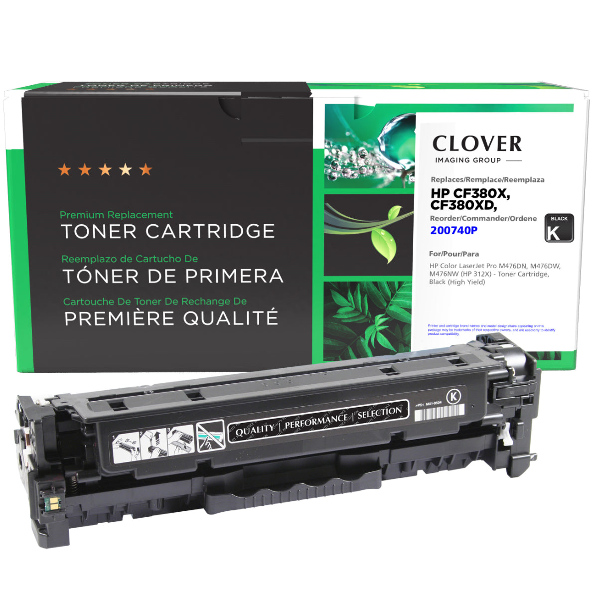 Refurbished HP (312X) Black Toner Cartridge - Cartouches Certifiées