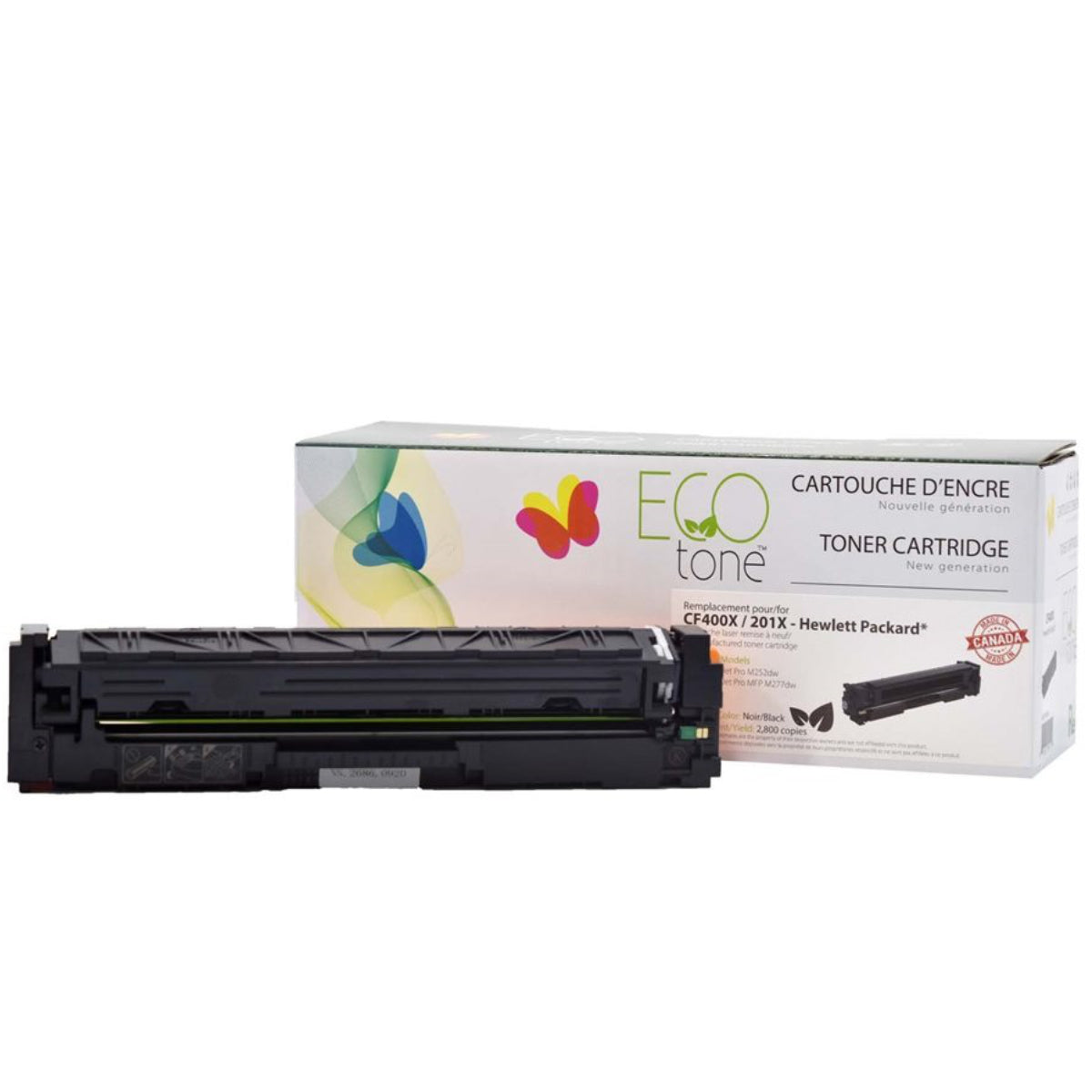 Refurbished HP (201X) Black Toner Cartridge - Cartouches Certifiées