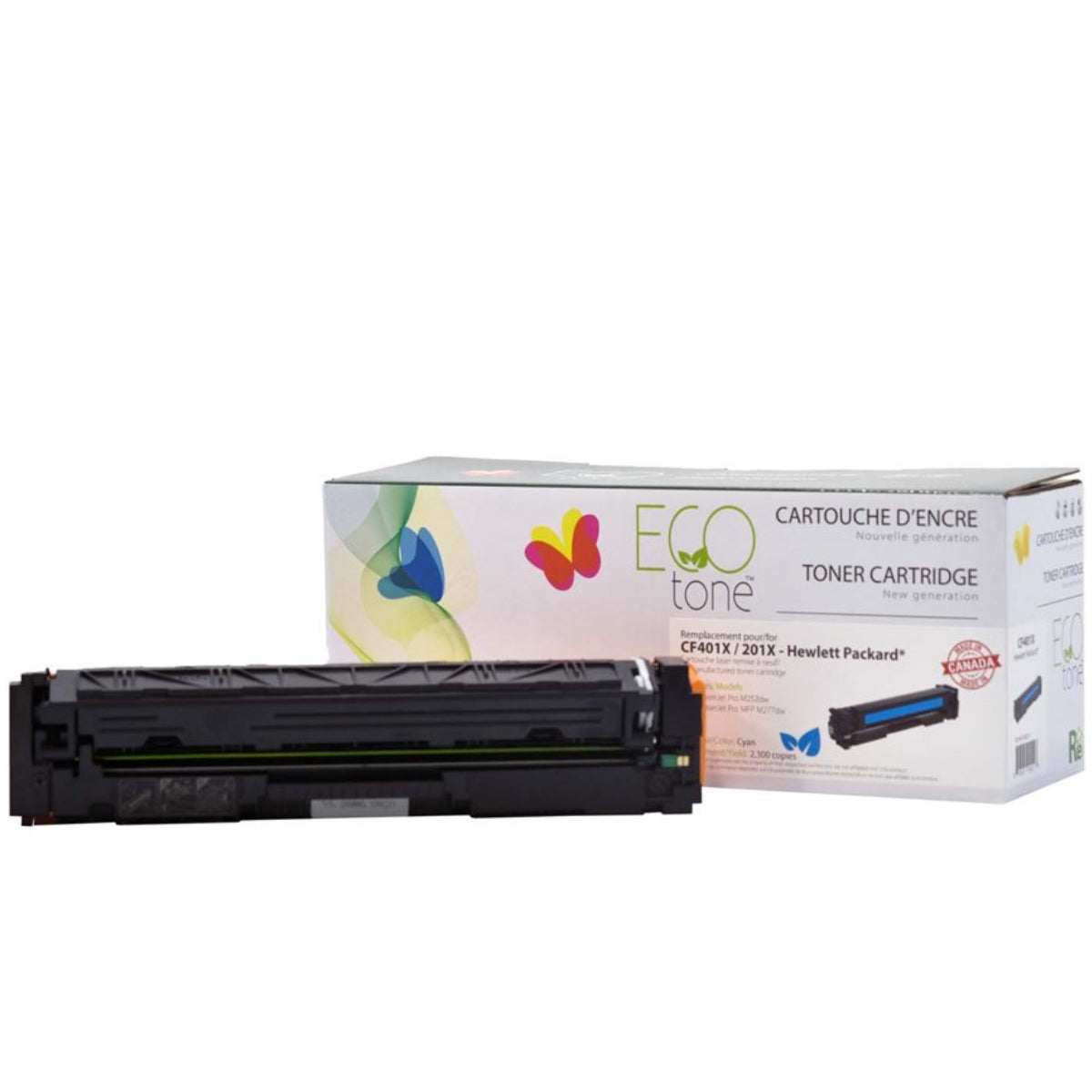 Refurbished HP (201X) Cyan Toner Cartridge - Cartouches Certifiées
