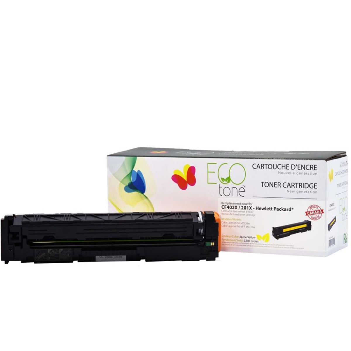 Refurbished HP (201X) Yellow Toner Cartridge - Cartouches Certifiées