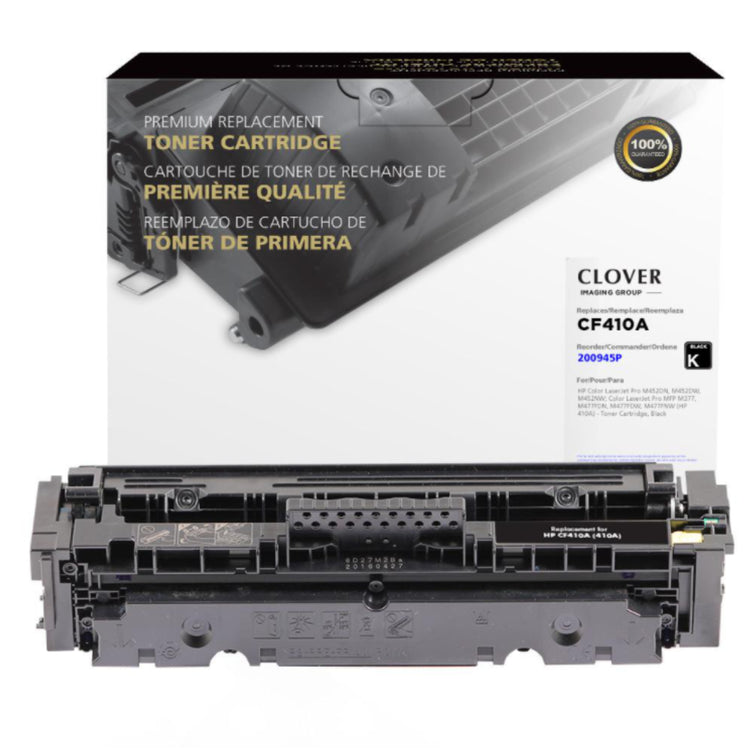 Refurbished HP (410A) Black Toner Cartridge - Cartouches Certifiées