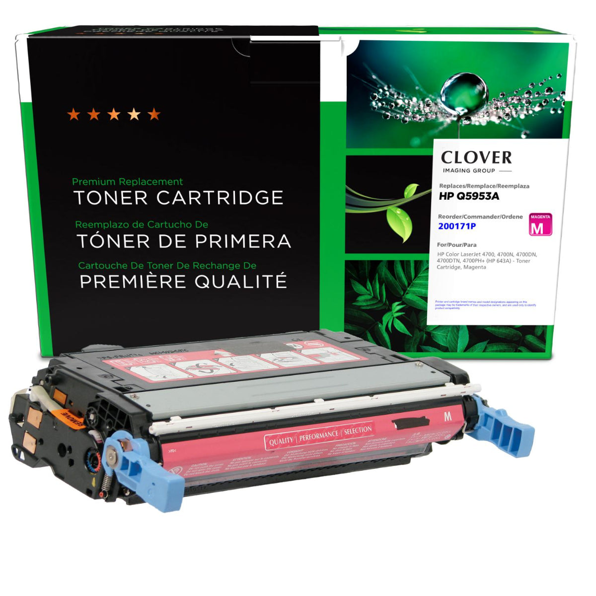 Refurbished HP (643A) Magenta Toner Cartridge - Cartouches Certifiées