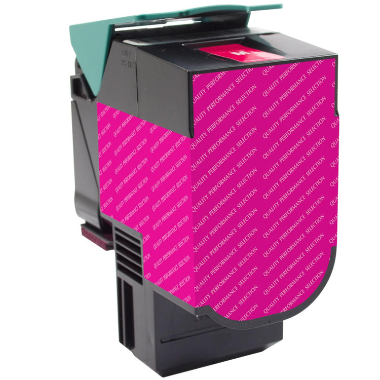 Refurbished LEXMARK 80C1XM0 (801XM) Magenta Toner Cartridge - Cartouches Certifiées