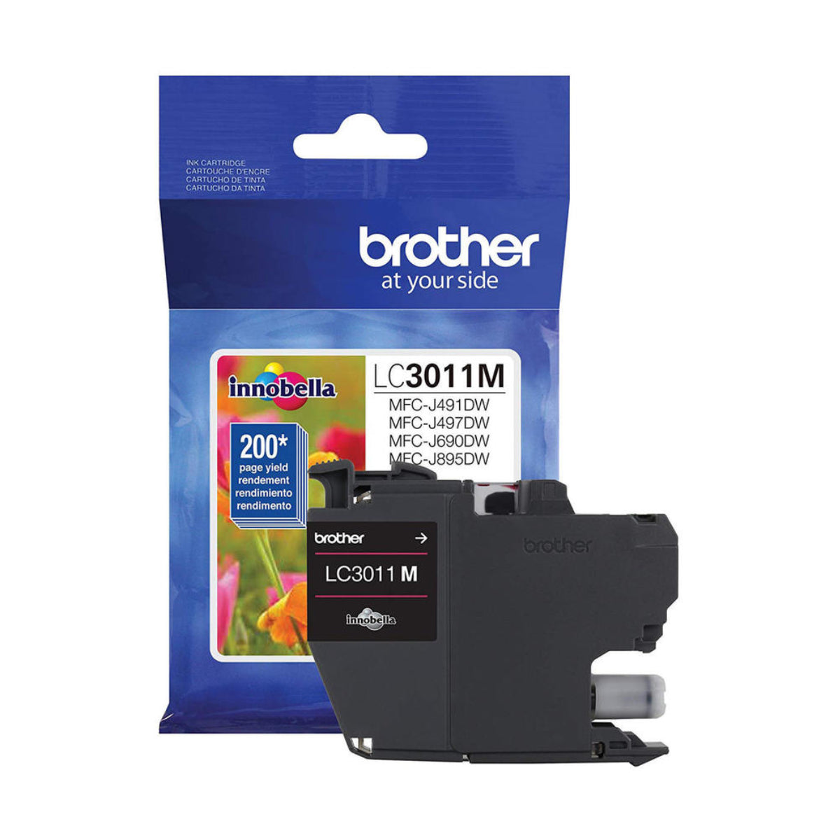 BROTHER LC3011M Magenta Original Inkjet Cartridge - Cartouches Certifiées
