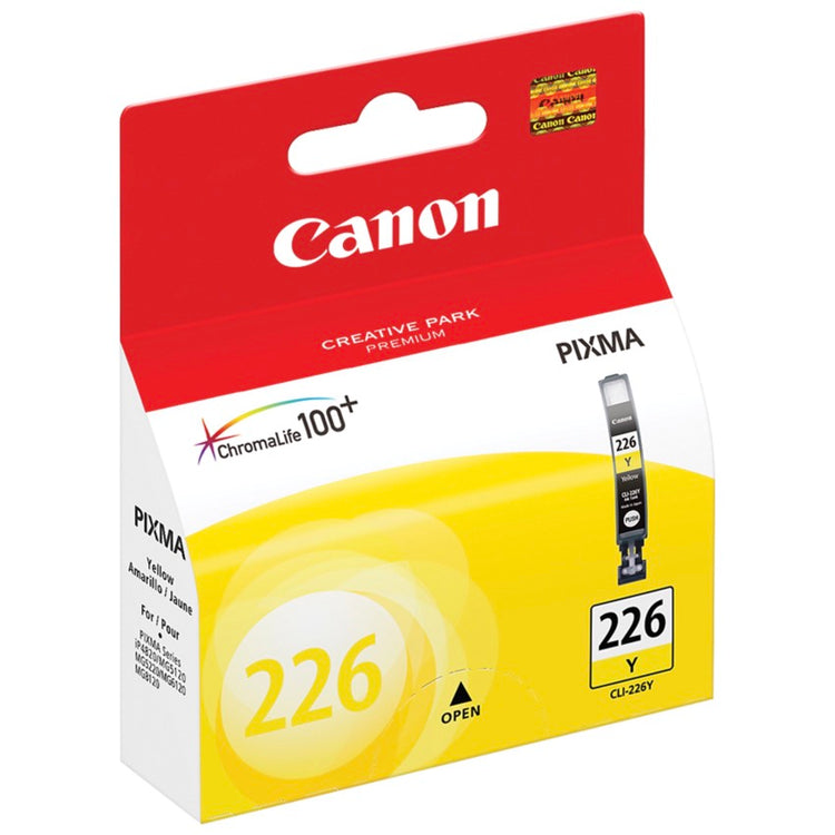 CANON CLI-226 (4549B001) Yellow Original Inkjet Cartridge - Cartouches Certifiées