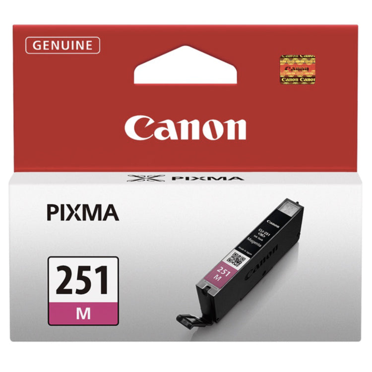 CANON CLI-251 (6515B001) Magenta Original Inkjet Cartridge - Cartouches Certifiées