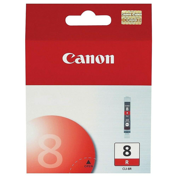 CANON CLI-8 (0626B002) Red Original Inkjet Cartridge - Cartouches Certifiées