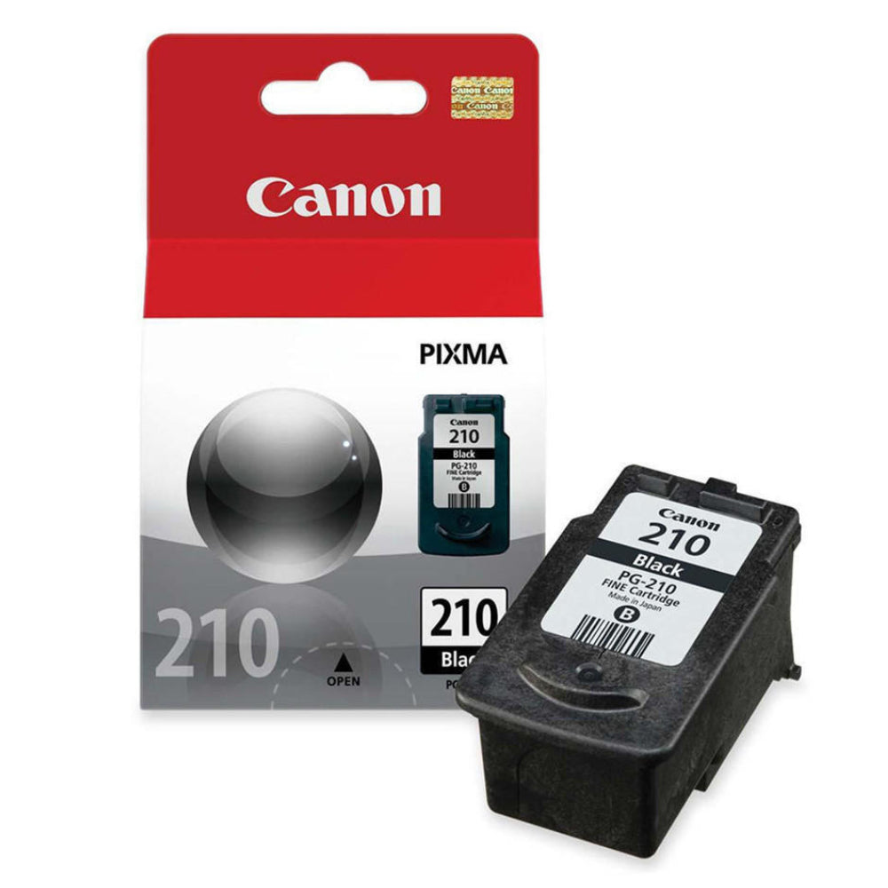 CANON PG-210 (2974B001) Black Original Inkjet Cartridge - Cartouches Certifiées