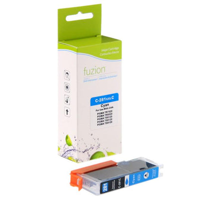 Compatible CANON CLI-281XXL (1980C001) Cyan Inkjet Cartridge Premium Quality - Cartouches Certifiées