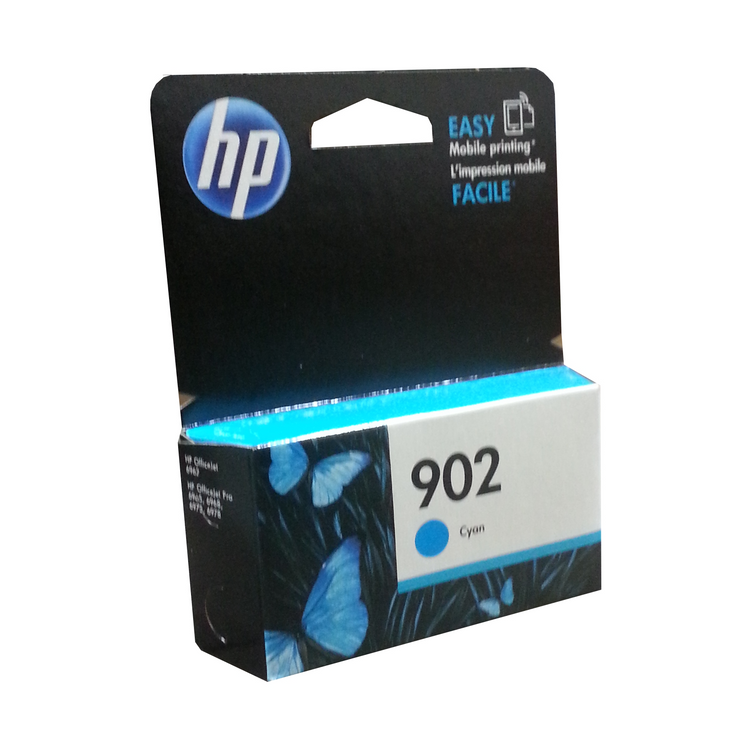 HP 902 (T6L86AN) Cyan Original Inkjet Cartridge - Cartouches Certifiées