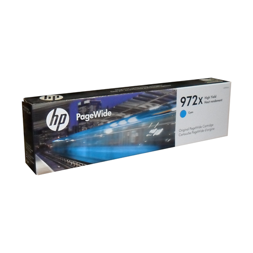 HP 972X (L0R98AN) Cyan Original Inkjet Cartridge - Cartouches Certifiées