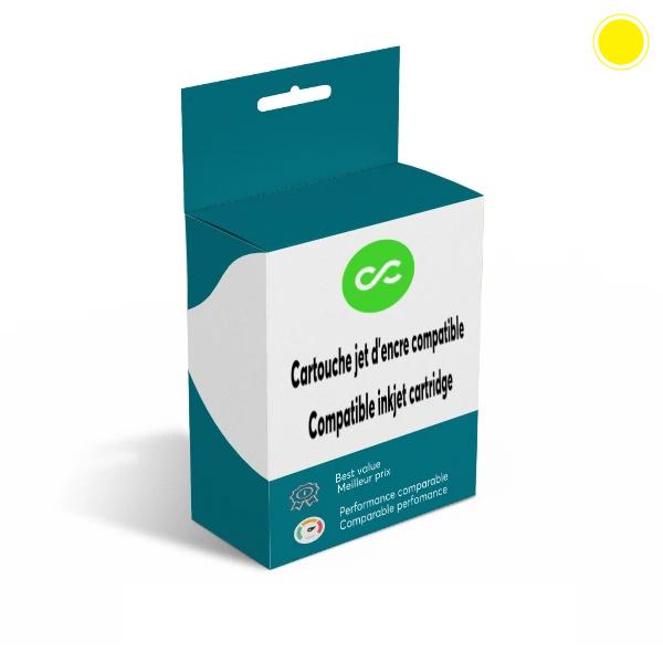 Compatible EPSON T071 (T071420) Yellow Inkjet Cartridge Premium Quality - Cartouches Certifiées
