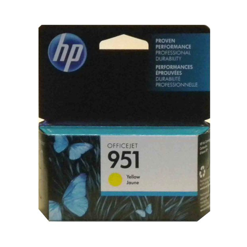 HP 951 (CN052AN) Yellow Original Inkjet Cartridge - Cartouches Certifiées
