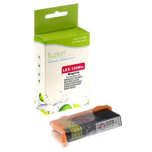 Compatible LEXMARK 100XL Magenta Inkjet Cartridge Premium Quality - Cartouches Certifiées