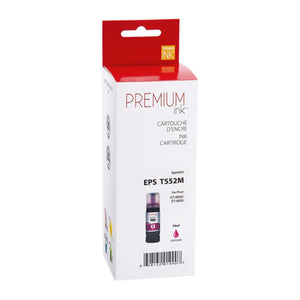 Compatible EPSON T552 (T552320-S) Magenta Inkjet Cartridge Premium Quality - Cartouches Certifiées