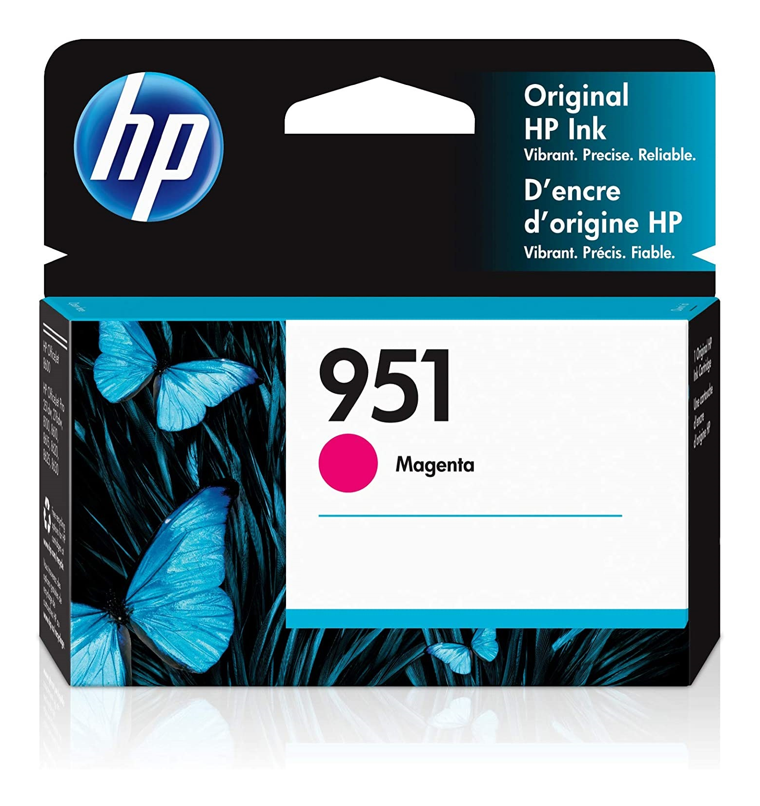 HP 951 (CN051AN) Magenta Original Inkjet Cartridge - Cartouches Certifiées