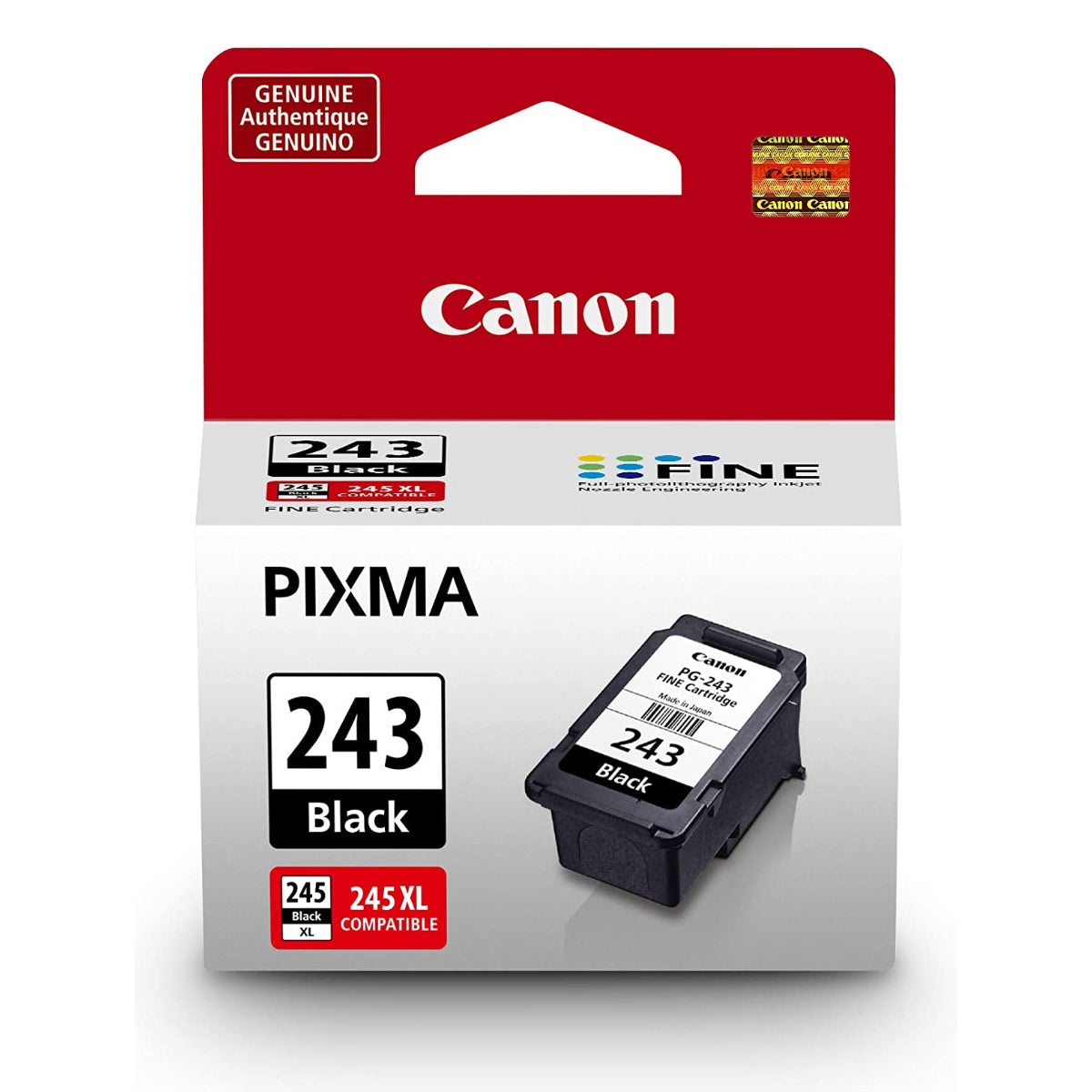 CANON PG-243 (1287C001) Black Original Inkjet Cartridge - Cartouches Certifiées
