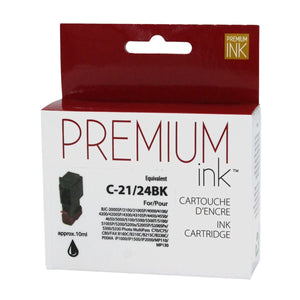 Compatible CANON BCI-21 (0954A003) Black Inkjet Cartridge Premium Quality - Cartouches Certifiées