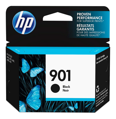 HP 901 (CC653AN) Black Original Inkjet Cartridge - Cartouches Certifiées