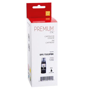 Compatible EPSON T552 (T552120-S) Photo Black Inkjet Cartridge Premium Quality - Cartouches Certifiées