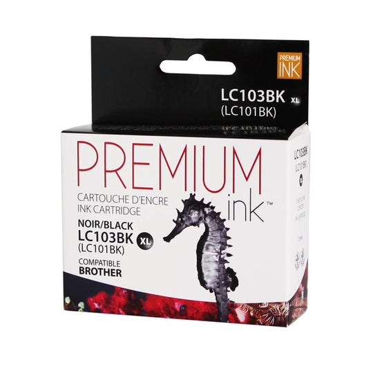 Compatible BROTHER LC103BK Noir Cartouche à Jet d'encre Qualité supérieure