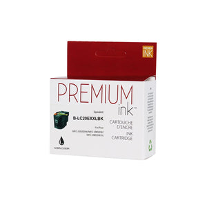 Compatible BROTHER LC20E Black Inkjet Cartridge Premium Quality - Cartouches Certifiées