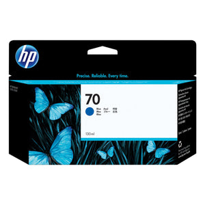 HP 70 - 130ml (C9458A) Blue Original Inkjet Cartridge - Cartouches Certifiées