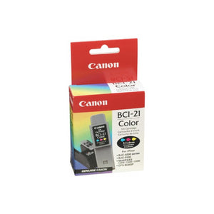 CANON BCI-21 (0955A003) Color Original Inkjet Cartridge - Cartouches Certifiées