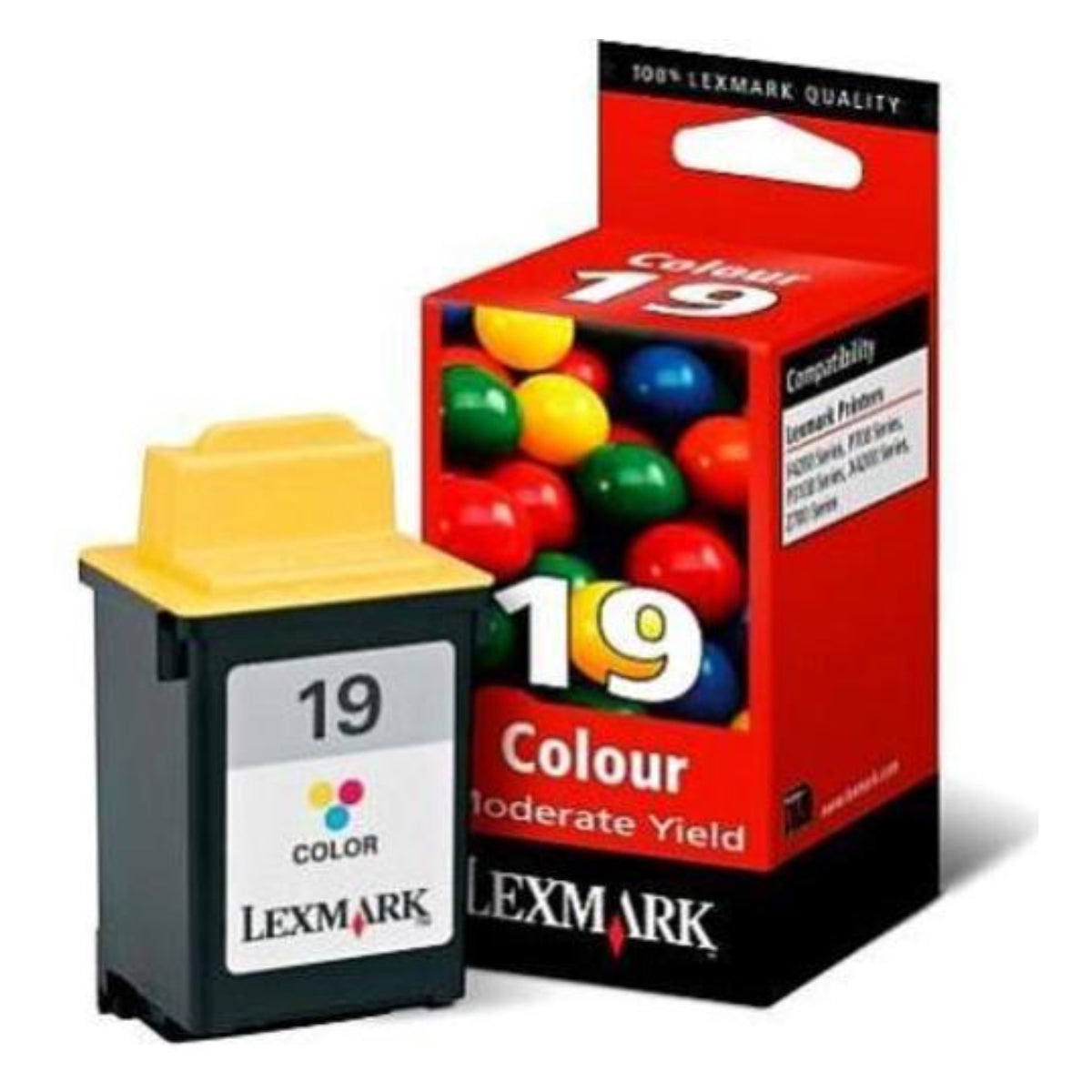 LEXMARK 19 Color Original Inkjet Cartridge - Cartouches Certifiées