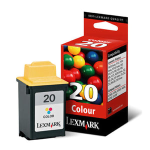 LEXMARK 20 Color Original Inkjet Cartridge - Cartouches Certifiées