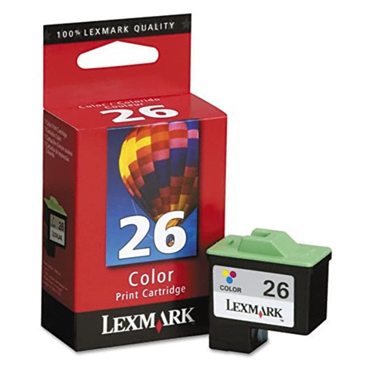 LEXMARK 26 Color Original Inkjet Cartridge - Cartouches Certifiées