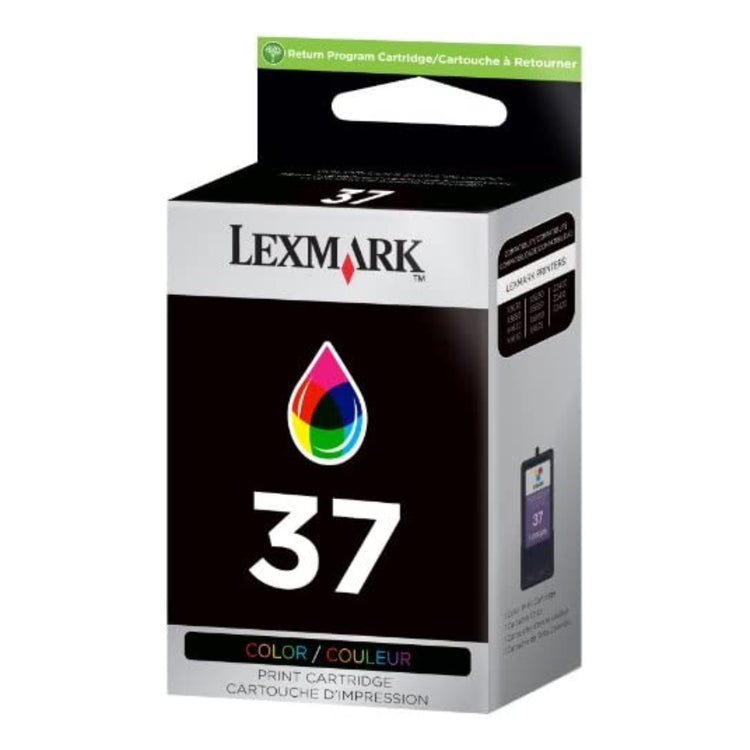 LEXMARK 37 Color Original Inkjet Cartridge - Cartouches Certifiées
