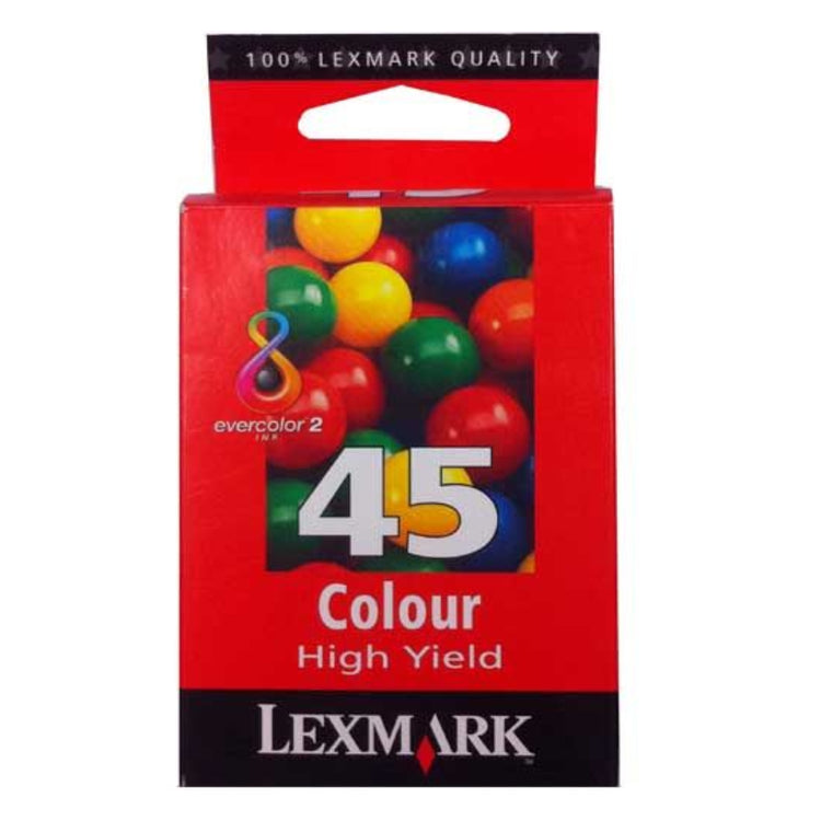 LEXMARK 45 Color Original Inkjet Cartridge - Cartouches Certifiées