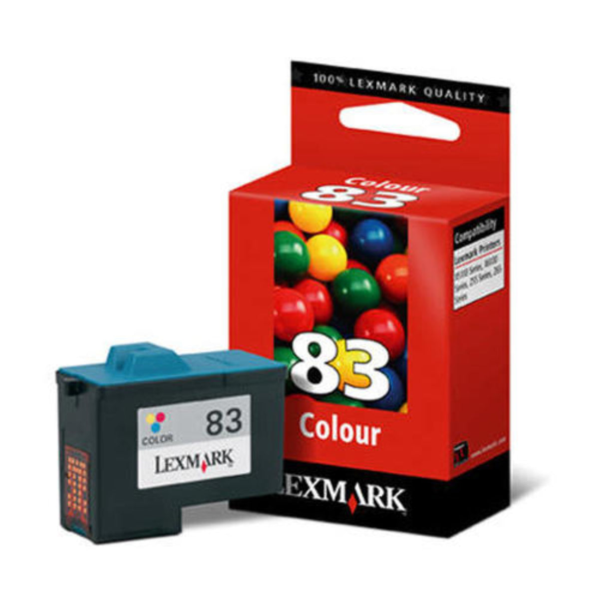 LEXMARK 83 Color Original Inkjet Cartridge - Cartouches Certifiées