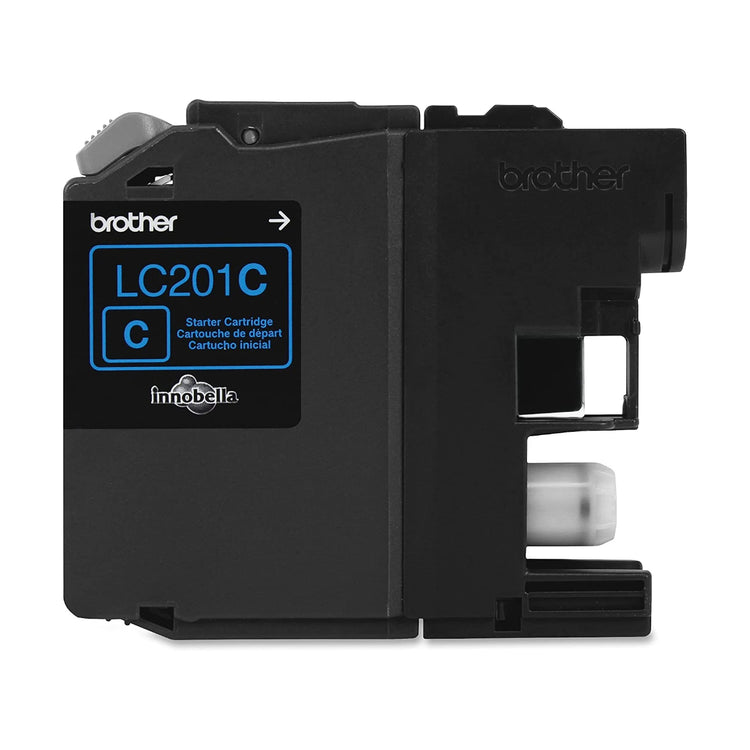 BROTHER LC201C Cyan Original Inkjet Cartridge - Cartouches Certifiées