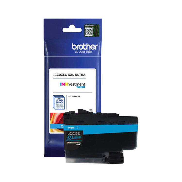 BROTHER LC3035C Cyan Original Inkjet Cartridge - Cartouches Certifiées
