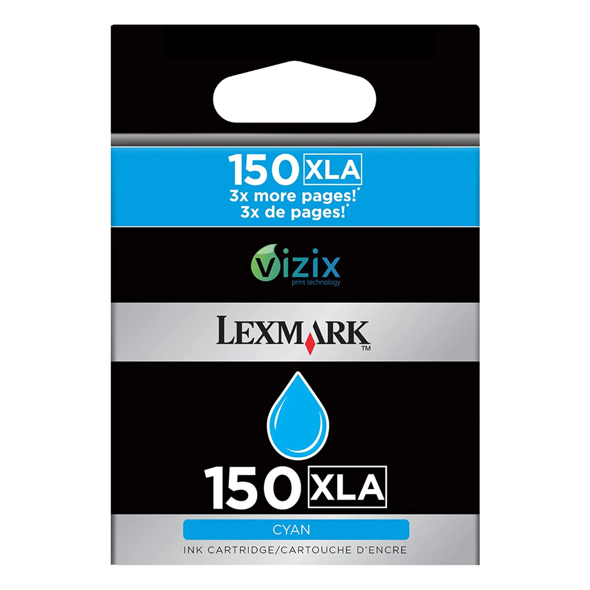 LEXMARK 150XL Cyan Original Inkjet Cartridge - Cartouches Certifiées
