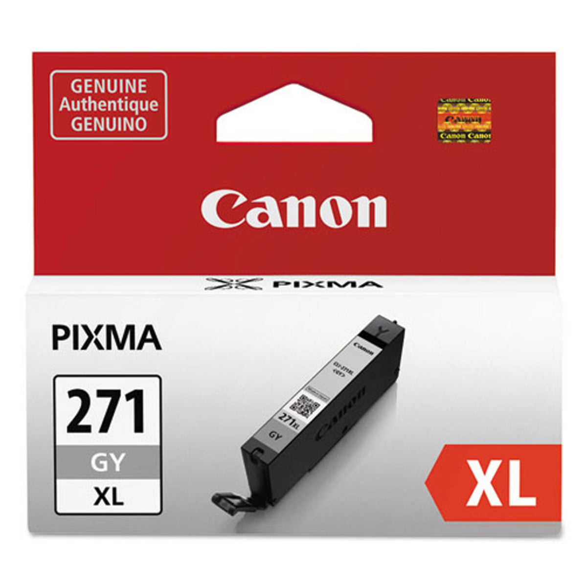CANON CLI-271XL (0340C001) Gray Original Inkjet Cartridge - Cartouches Certifiées