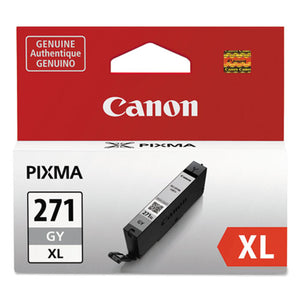 CANON CLI-271XL (0340C001) Gray Original Inkjet Cartridge - Cartouches Certifiées
