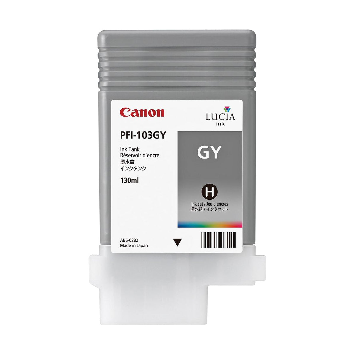 CANON PFI-103 (2213B001AA) Gray Original Inkjet Cartridge - Cartouches Certifiées