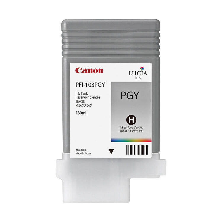 CANON PFI-103 (2214B001AA) Gray Photo Original Inkjet Cartridge - Cartouches Certifiées