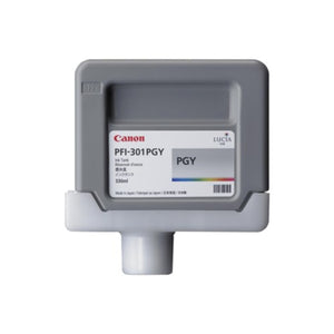 CANON PFI-301 (1496B001AA) Gray Photo Original Inkjet Cartridge - Cartouches Certifiées