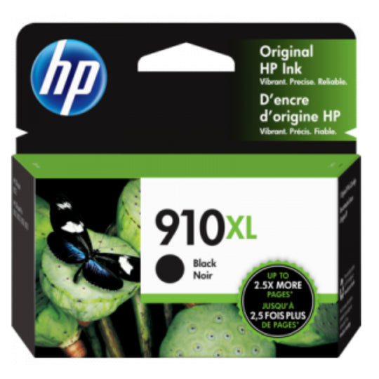 HP 910XL (3YL65AN) Noir Originale Cartouche à Jet d'encre