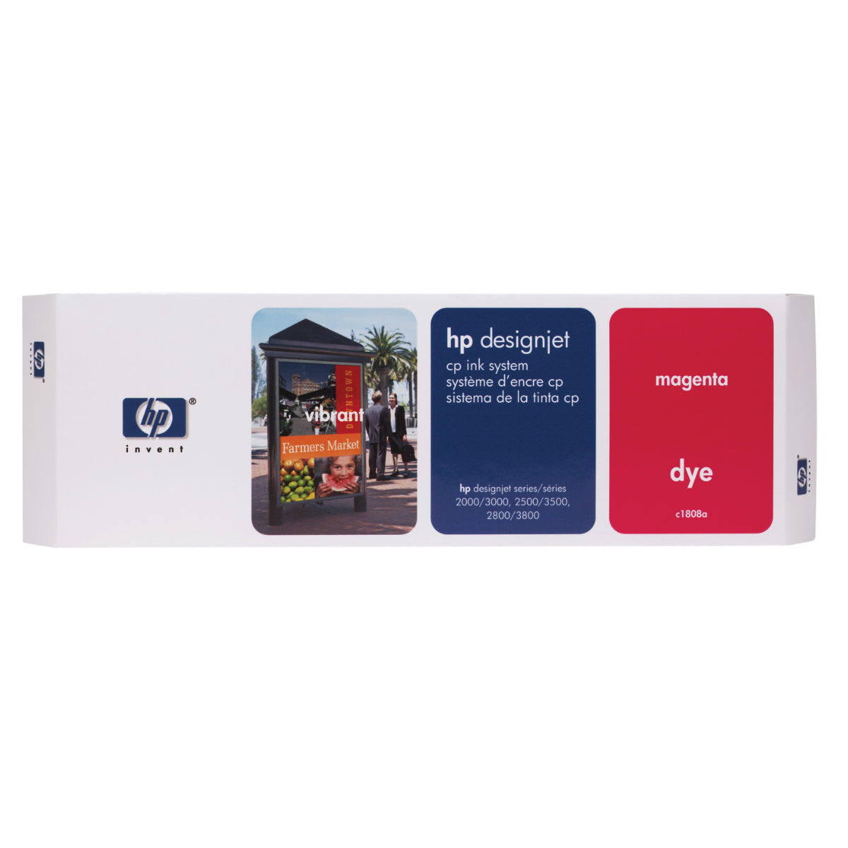HP C1808A Magenta Original Inkjet Cartridge - Cartouches Certifiées