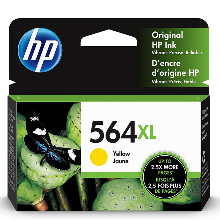 HP 564XL (CB325WN) Yellow Original Inkjet Cartridge - Cartouches Certifiées