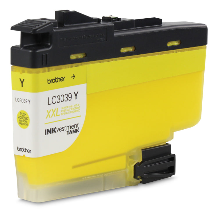 BROTHER LC3039Y Yellow Original Inkjet Cartridge - Cartouches Certifiées
