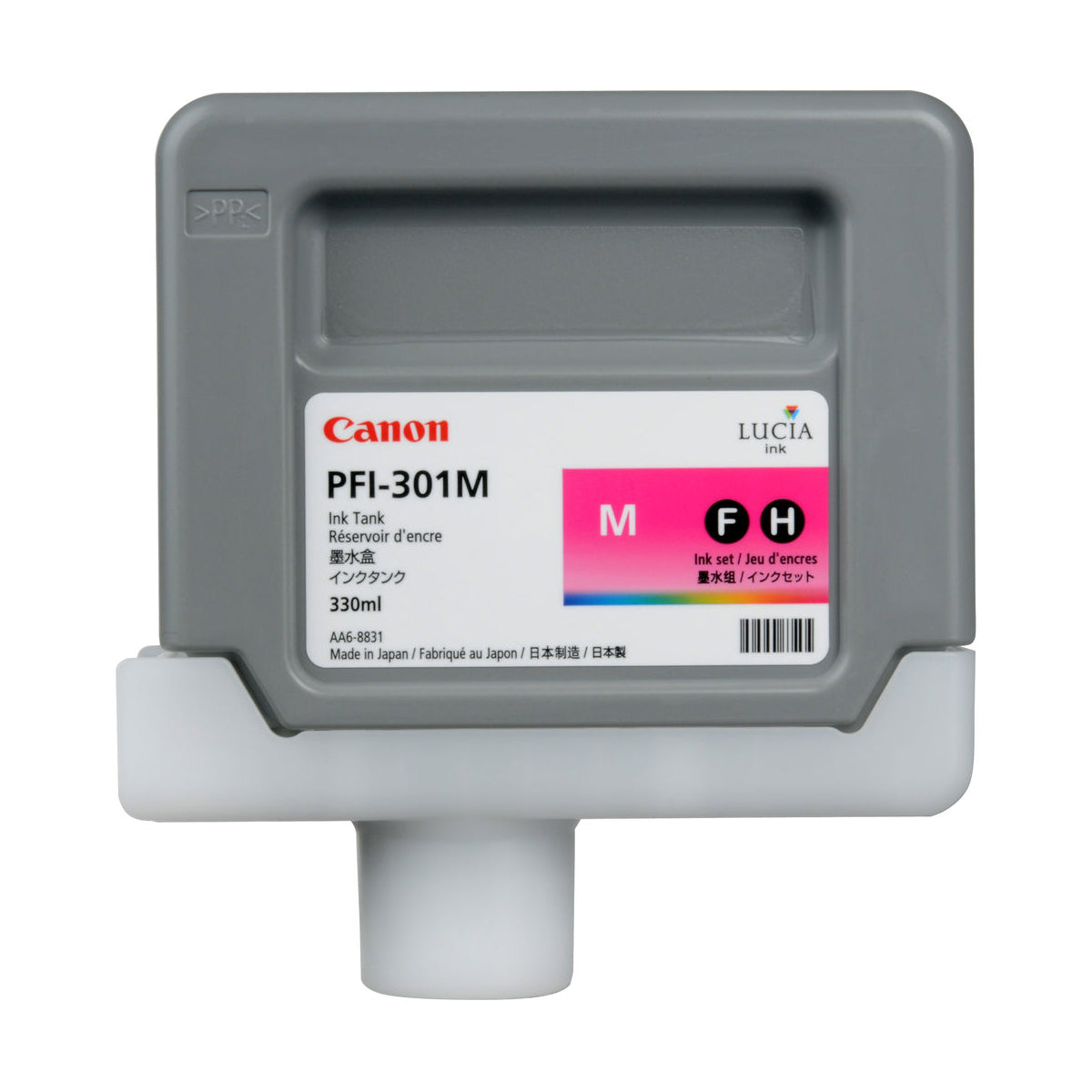 CANON PFI-301 (1488B001AA) Magenta Original Inkjet Cartridge - Cartouches Certifiées