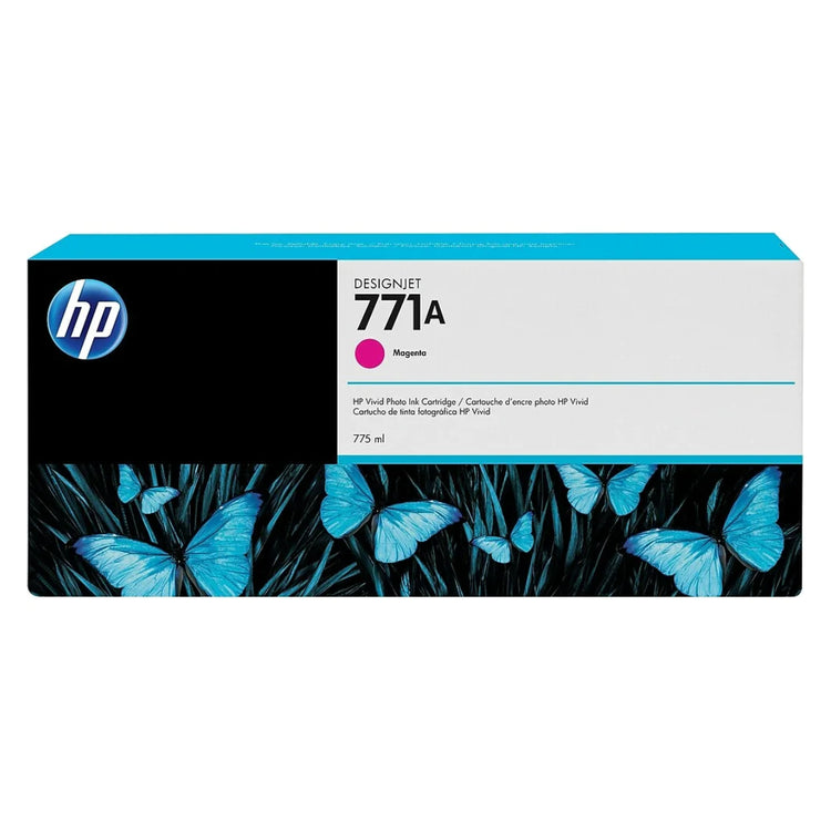 HP 771A - 775ml (B6Y17A) Magenta Original Inkjet Cartridge - Cartouches Certifiées