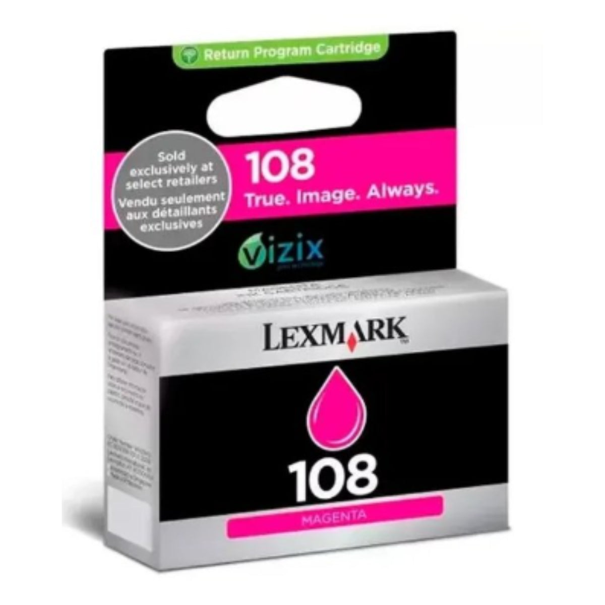 LEXMARK 108 Magenta Original Inkjet Cartridge - Cartouches Certifiées