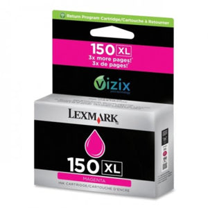 LEXMARK 150XL Magenta Original Inkjet Cartridge - Cartouches Certifiées